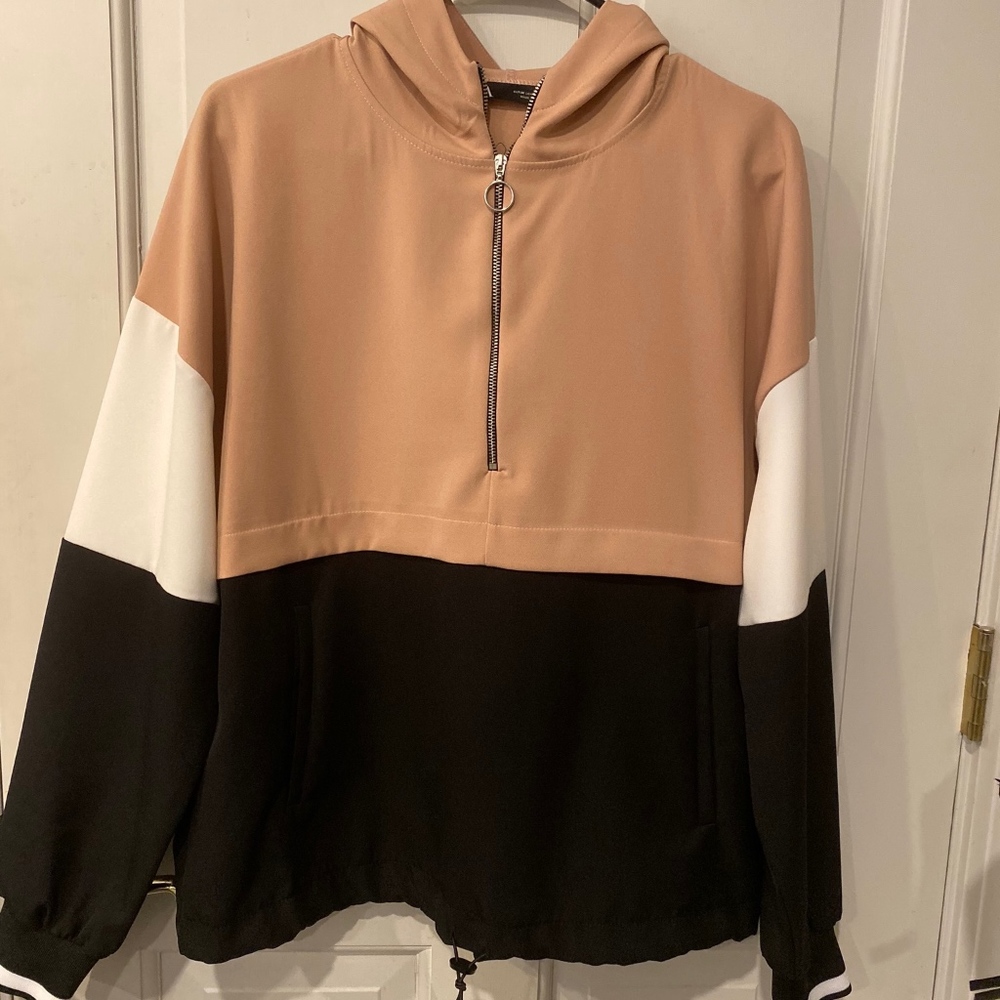 Half Zip Chic Hoodie